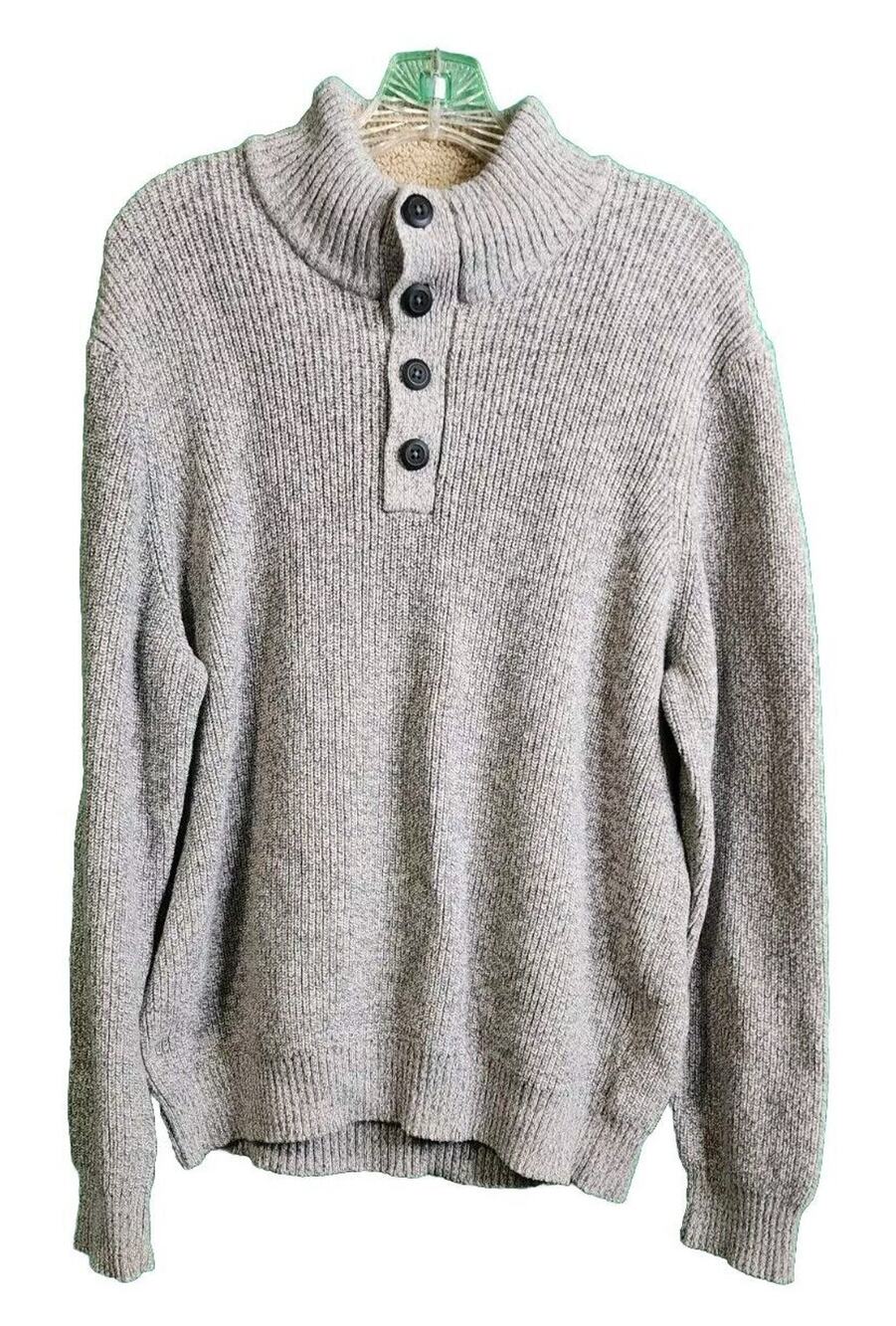 GH Bass Sweater Men's XL Sweater Off White, excellent condition